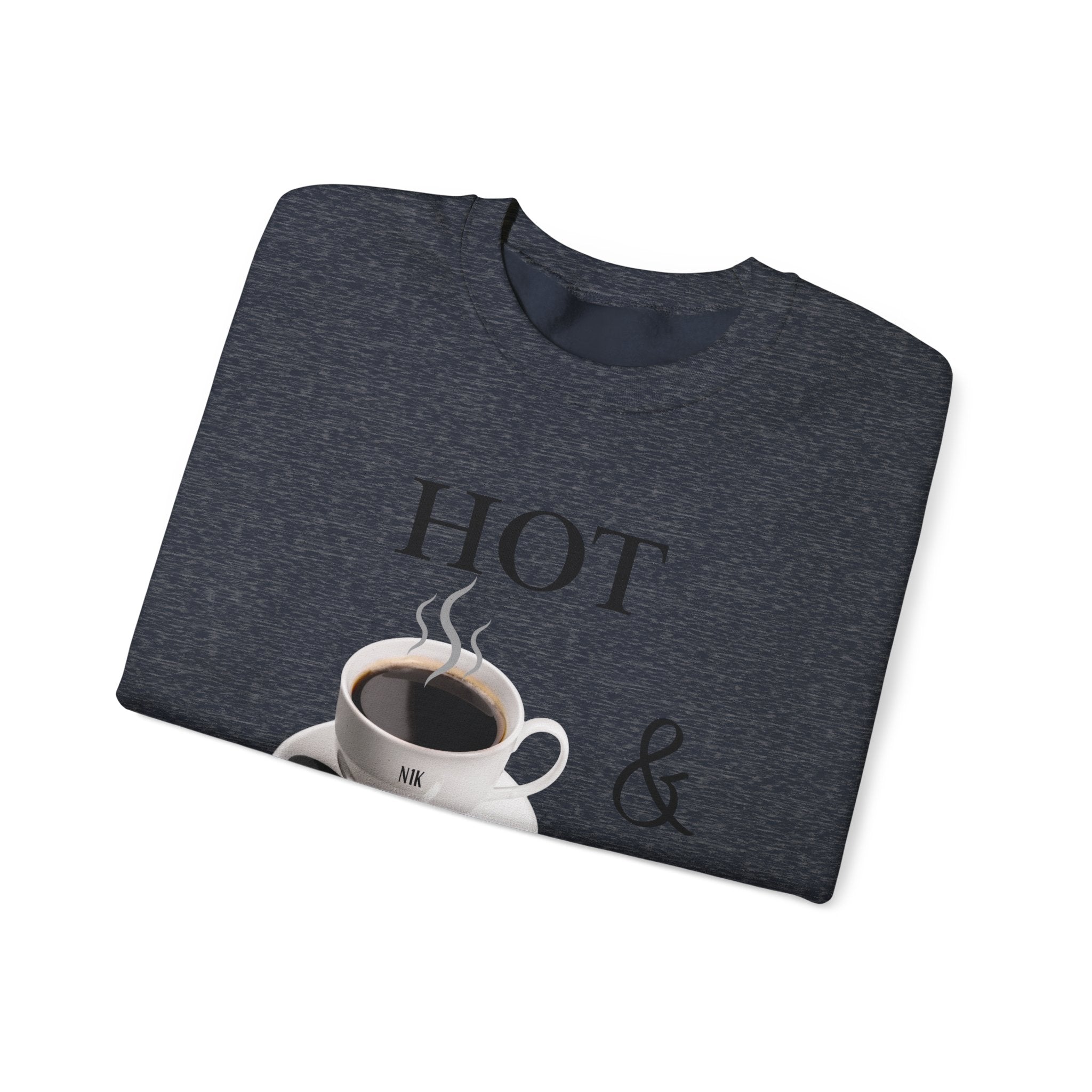 Hot and Steamy Cofee Unisex Heavy Blend™ Crewneck Sweatshirt